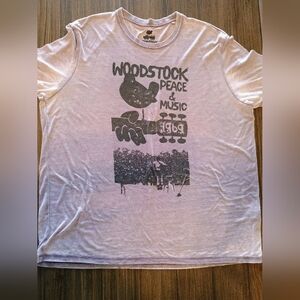 Woodstock Graphic Men's T-Shirt - Rose
